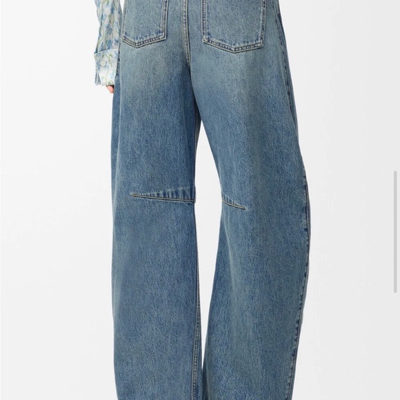 Loewe Barrel Leg Anagram Jeans size 36 fits 27-28 NWT - Picture 9 of 9